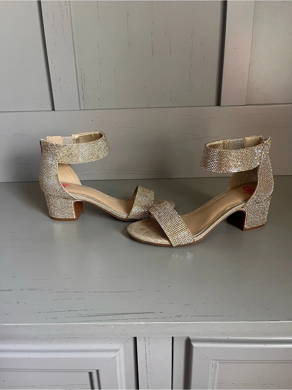 Gianni Bini shimmering gold